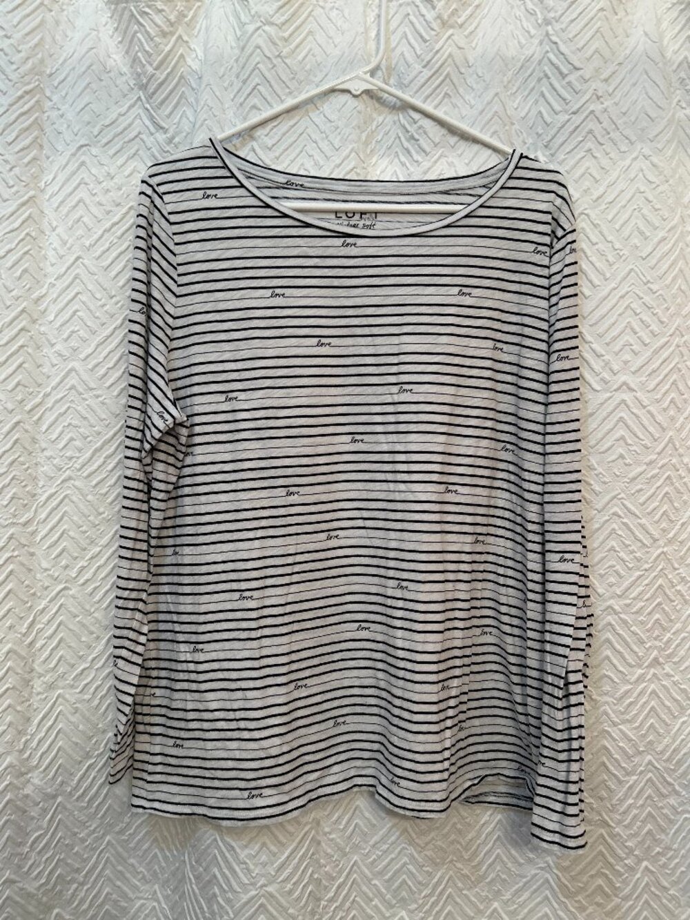 Loft Vintage Soft Long Sleeve Pullover Shirt Size XXL